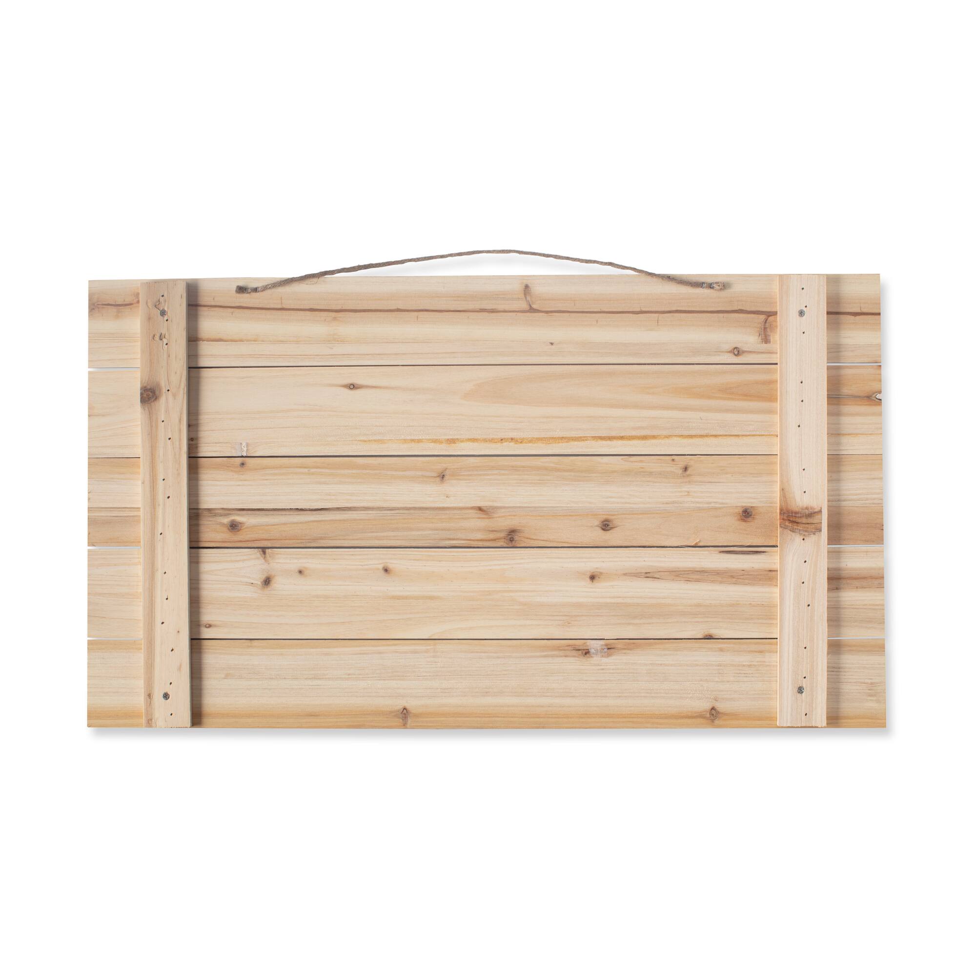 26" Wood Pallet Rectangle Plaque by Make Market®